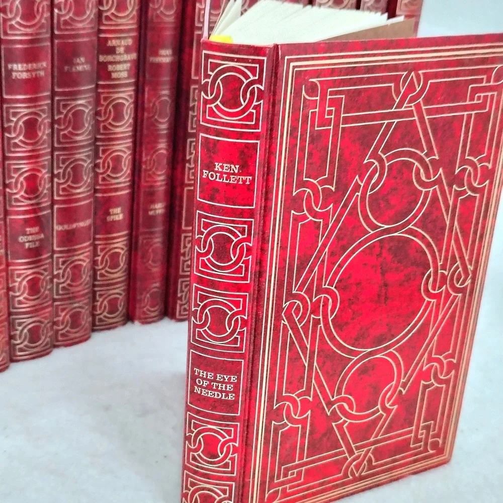 Heron Books Lot Of 13 Classic Literature Collection Red Hardback Decorative VTG